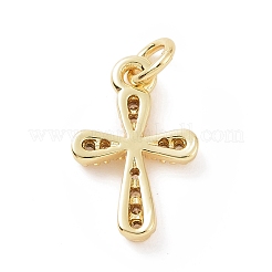 Латунные микро проложить кубического циркония подвески KK-C012-19G
