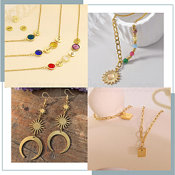 400 шт. Открытые соединительные кольца из нержавеющей стали 304 STAS-BBC0004-53A