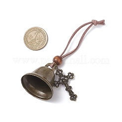 Железо колокол подвесные украшения&nbsp;HJEW-JM03776