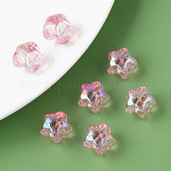 Прозрачные акриловые пуговицы с 1 отверстием&nbsp;MACR-S373-129-C05