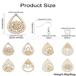 Наборы для сережек своими руками&nbsp;DIY-CJC0007-06