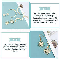 Набор для изготовления серег своими руками DIY-FH0003-29