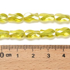 Стеклянные бусины с гальваническим покрытием &nbsp;EGLA-P066-01A-AB15