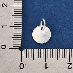 S925 серебряные пустые подвески STER-Q006-06B-S