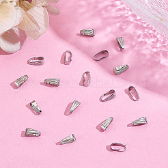 500 шт. защелкивающиеся дужки из нержавеющей стали 304 STAS-ME0002-31