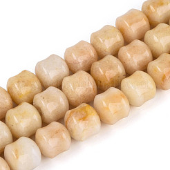 Природный Топаз нефрита бисер нитей&nbsp;G-N353-06A-02