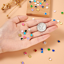 170 шт. 17 цвета из цинкового сплава с эмалью&nbsp;ENAM-CW0001-08