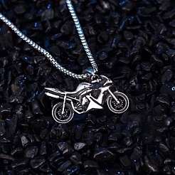 Ожерелье с подвеской из сплава мотоцикла FS-WGFC55A-05