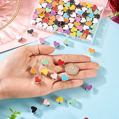 100 шт. ccb пластиковые европейские бусины CCB-TA0001-14