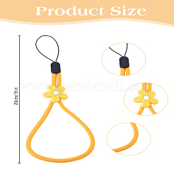 1 шт. силиконовые нейлоновые бусины для мобильных ремней&nbsp;HJEW-LP0001-51