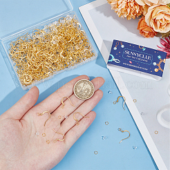 300шт латунная проволока для сережек KK-SC0004-84G