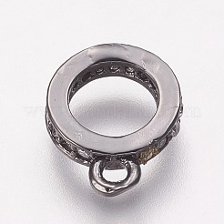 Латунные поручни из кубического циркония&nbsp;LS-KK-P134-64B