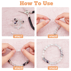 20 шт. 4 стиля экологически чистых латунных застежек для часового ремешка KK-FH0007-26