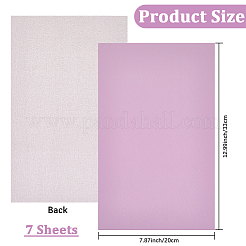 7шт прямоугольная ткань из искусственной кожи&nbsp;FIND-WH20020-24C