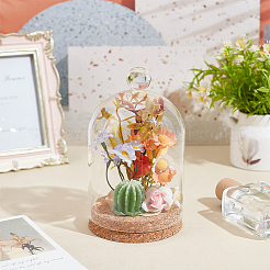 Стеклянный купол&nbsp;AJEW-WH0604-68A