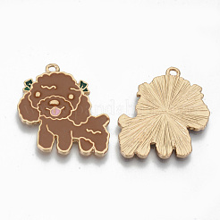 Подвески из эмали и сплава&nbsp;LS-ENAM-T011-32KC-RS