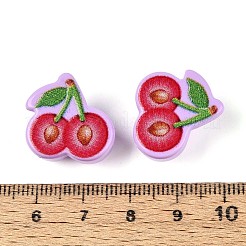 Печатные непрозрачные акриловые бусины OACR-N152-05