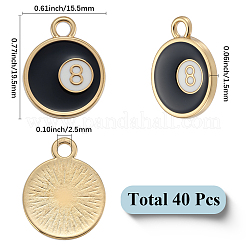 40 шт. Подвески из сплава с эмалью FIND-SC0016-76G