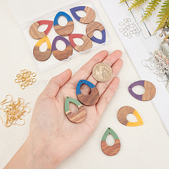 Наборы для изготовления сережек с подвесками своими руками RESI-OC0001-23