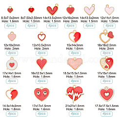 72шт 18 стиля подвески из сплава с эмалью&nbsp;ENAM-AR0001-61