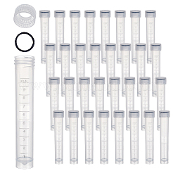 50 шт. прозрачные градуированные пластиковые контейнеры для шариков CON-GA0001-27