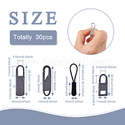 Набор язычков для застежки-молнии&nbsp;FIND-KS0001-12