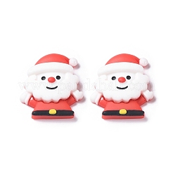 Кабошоны из непрозрачной смолы с рождественской тематикой&nbsp;LS-RESI-F042-01D