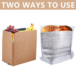 Прямоугольные термопакеты из полистирольного пластика&nbsp;ABAG-WH0046-72