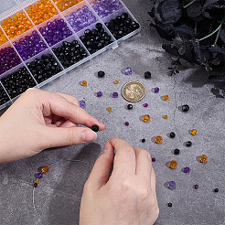 1590 шт. Прозрачные акриловые бусины&nbsp;TACR-PH0001-90B