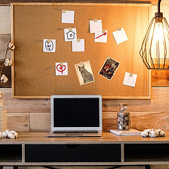 Набор из 100 шт. деревянных и железных кнопок&nbsp;AJEW-GA00024