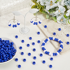 800шт непрозрачные пластиковые бусины KY-SP0001-47H