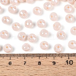 Непрозрачные цветные стеклянные бусины&nbsp;SEED-N007-34B