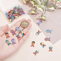 42шт 7 цвета подвески из сплава с покрытием стойки&nbsp;FIND-PH0021-11