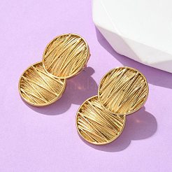 Серьги-гвоздики из нержавеющей стали 304 EJEW-S253-11G