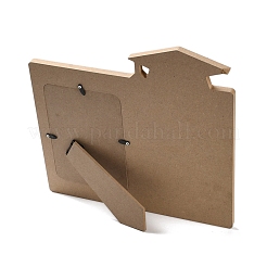 Деревянная фоторамка на тему выпускника&nbsp;AJEW-D069-01F