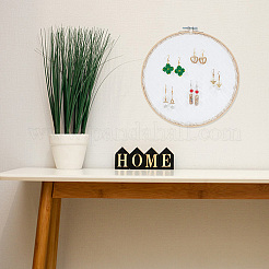 Держатель-органайзер для сережек с кружевными дисками&nbsp;DIY-WH0399-64B