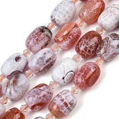 Природные пожары треск агат бисер нитей&nbsp;G-K393-G02-12x16