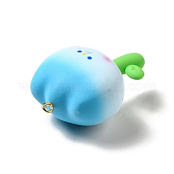 Большие подвески из пластика и смолы из ПВХ&nbsp;PVC-K001-01D