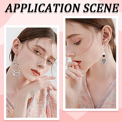 120 шт. крючки для сережек из нержавеющей стали 304 STAS-BBC0004-28