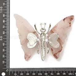 Минеральные украшения из натурального железистого кварца&nbsp;G-D089-02P-02