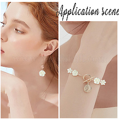 500 шт. 5 стиля бусины из искусственного жемчуга из АБС-пластика OACR-PA0001-02