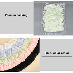 5 ярд двойной полиэстеровой кружевной отделки для украшения шитья OCOR-GF0005-06C