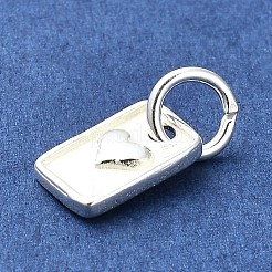 Подвески стерлингового серебра STER-E070-03D