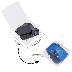 Мужская хирургическая нержавеющая сталь 316 большой прямоугольник ручная штамповка пустая бирка большие подвески&nbsp;STAS-UN0002-76B