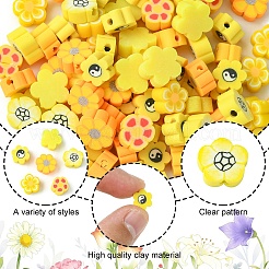 6 стиль бусин из полимерной глины ручной работы CLAY-YW0001-95