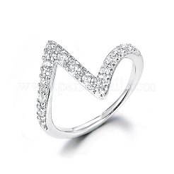 925 перстень из стерлингового серебра с паве из кубических цирконий HQ6216-3