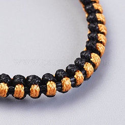 Браслеты из вощеного полиэстера BJEW-JB04342