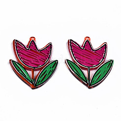 Прозрачные акриловые подвески&nbsp;LS-KY-T022-31