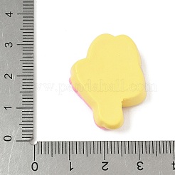 Симпатичные кабошоны из непрозрачной смолы&nbsp;RESI-L046-E03