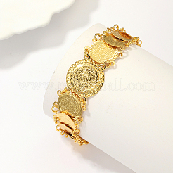 Изысканные латунные браслеты-цепочки для женщин в ближневосточном стиле из латуни&nbsp;XX1389